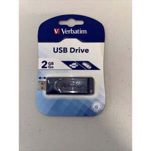 2GB USB 2.0 Flash Drive Capless Universally‎ Compatible Blue